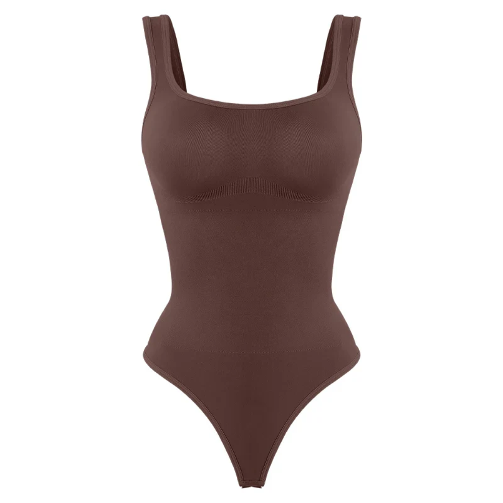 Tummy Control Seamless Bodysuit Thong | Forma