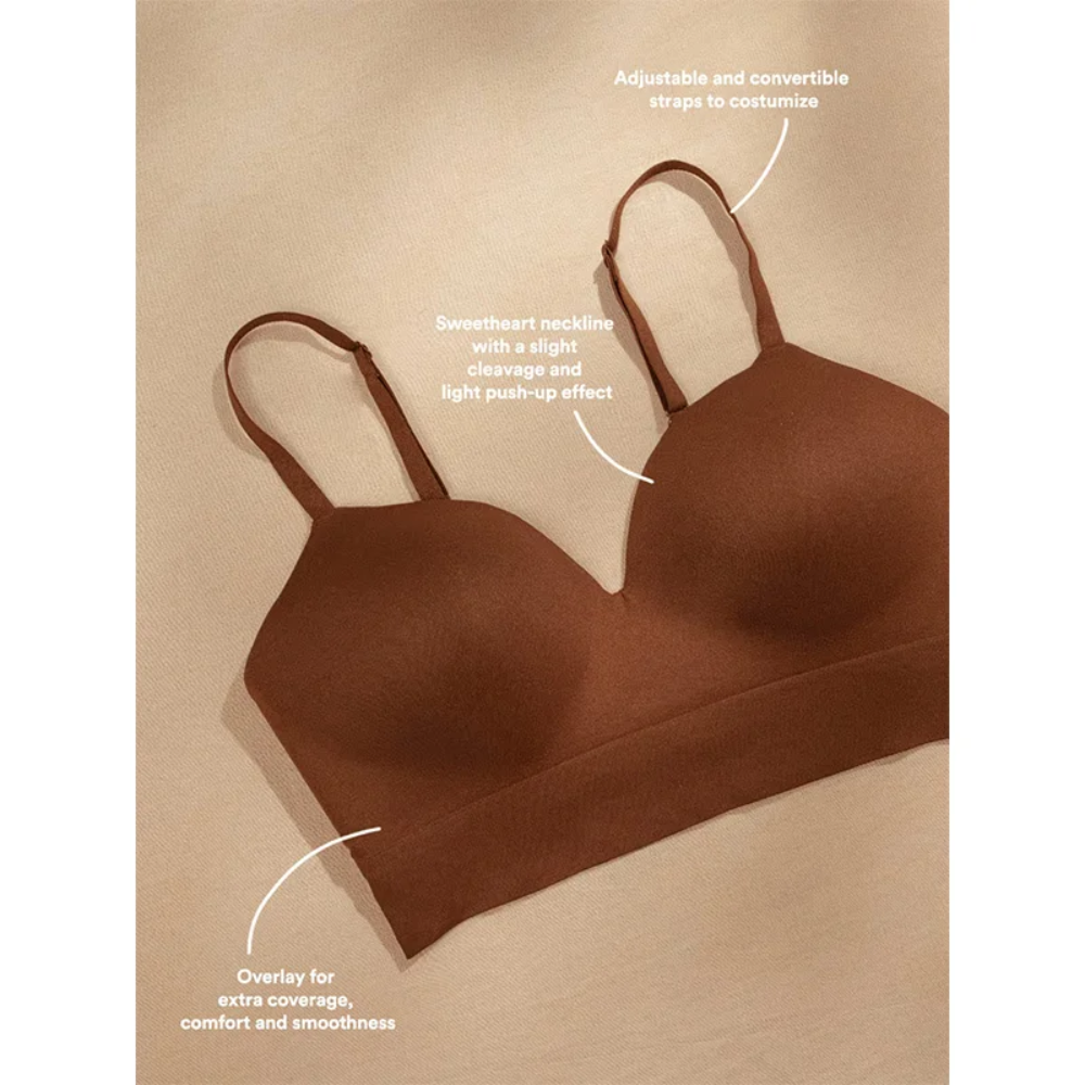Wireless Push-Up Seamless Comfort Full Coverage Bra | Forma