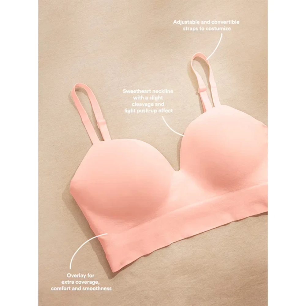 Wireless Push-Up Seamless Comfort Full Coverage Bra | Forma