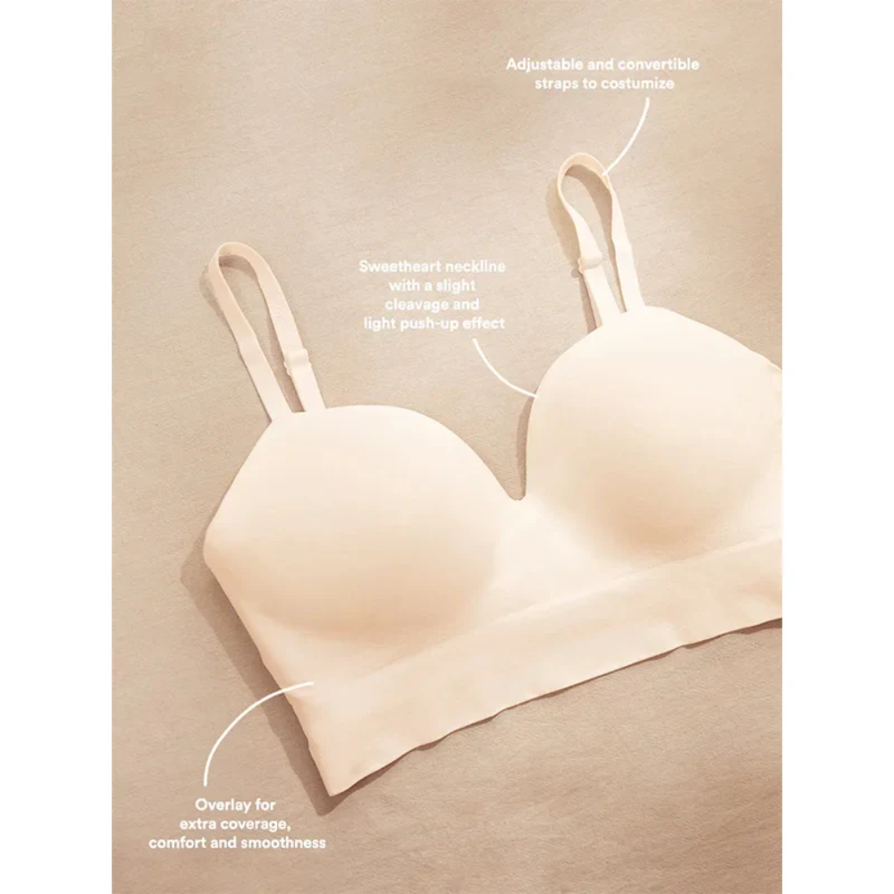 Wireless Push-Up Seamless Comfort Full Coverage Bra | Forma