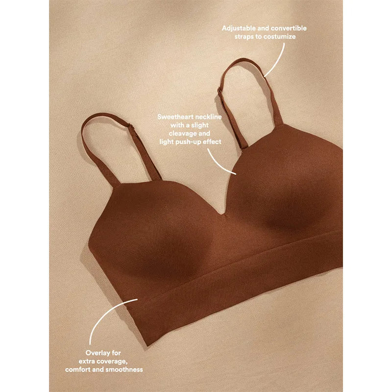 Wireless Push-Up Seamless Comfort Full Coverage Bra | Forma