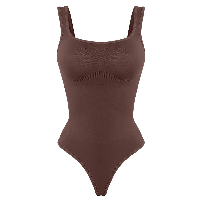 Tummy Control Seamless Bodysuit Thong | Forma