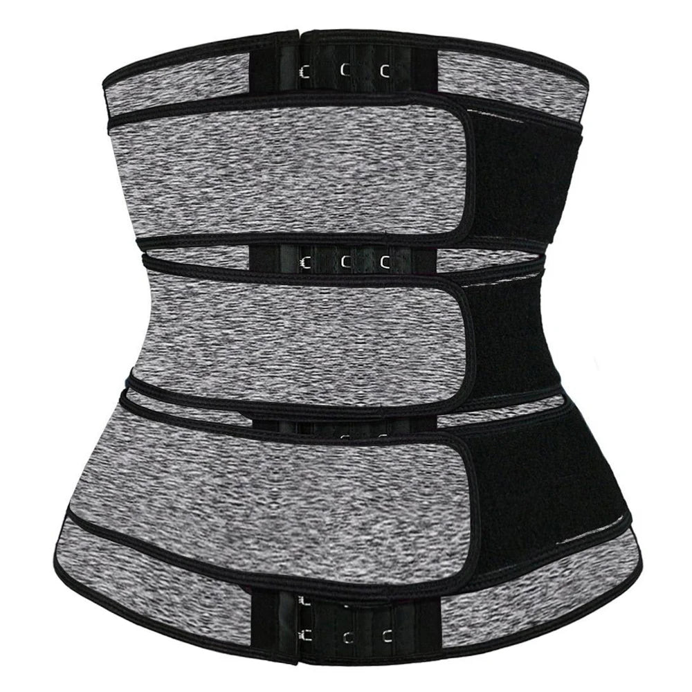 Triple Belt Rubber Vest Sport Girdle Waist Trainer | Forma