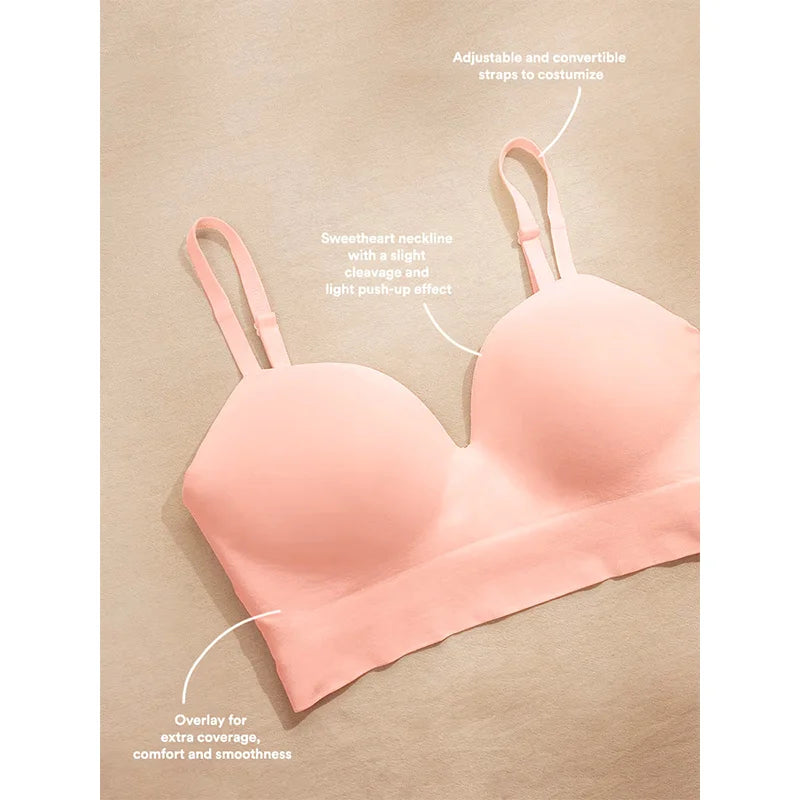 Wireless Push-Up Seamless Comfort Full Coverage Bra | Forma
