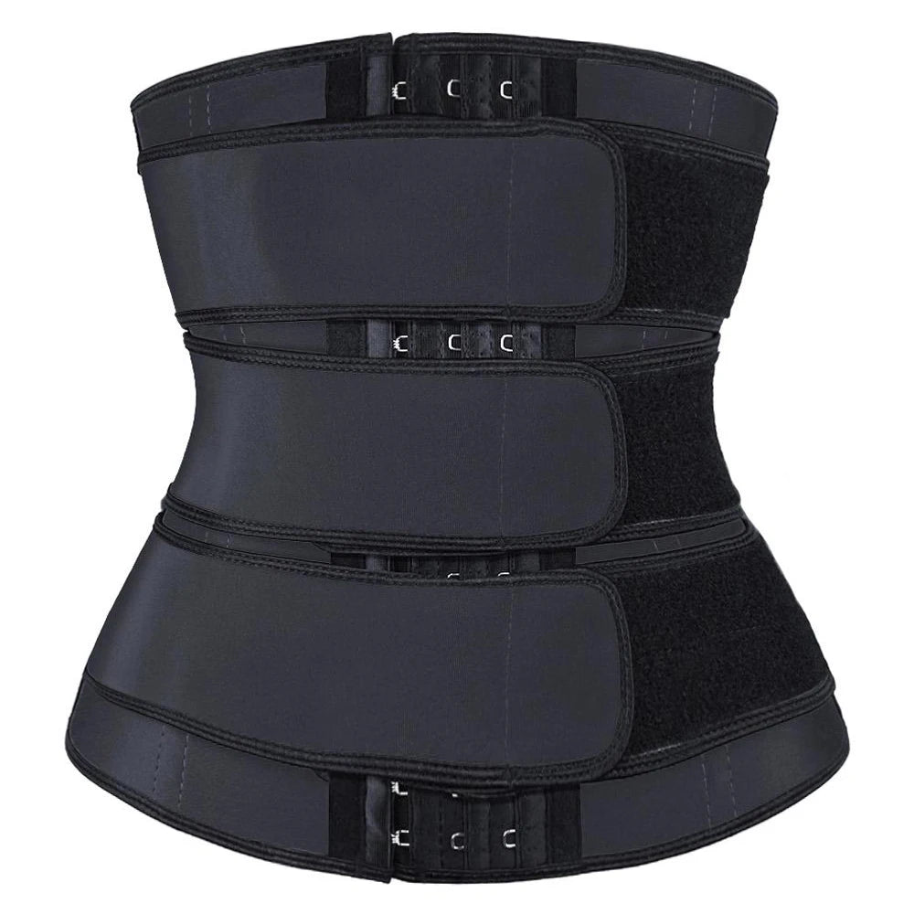 Triple Belt Rubber Vest Sport Girdle Waist Trainer | Forma